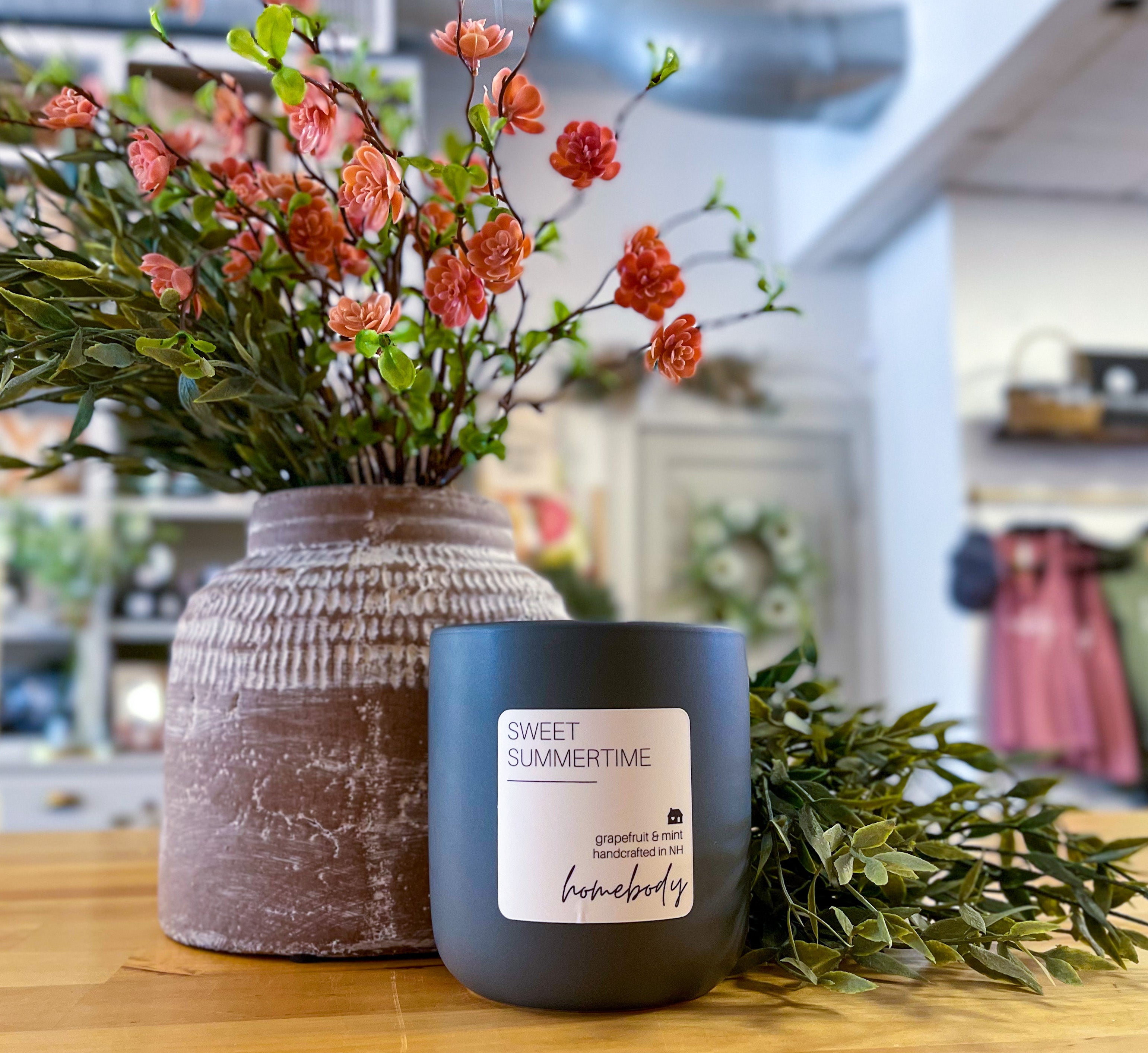 Sweet Summertime Ceramic Candle