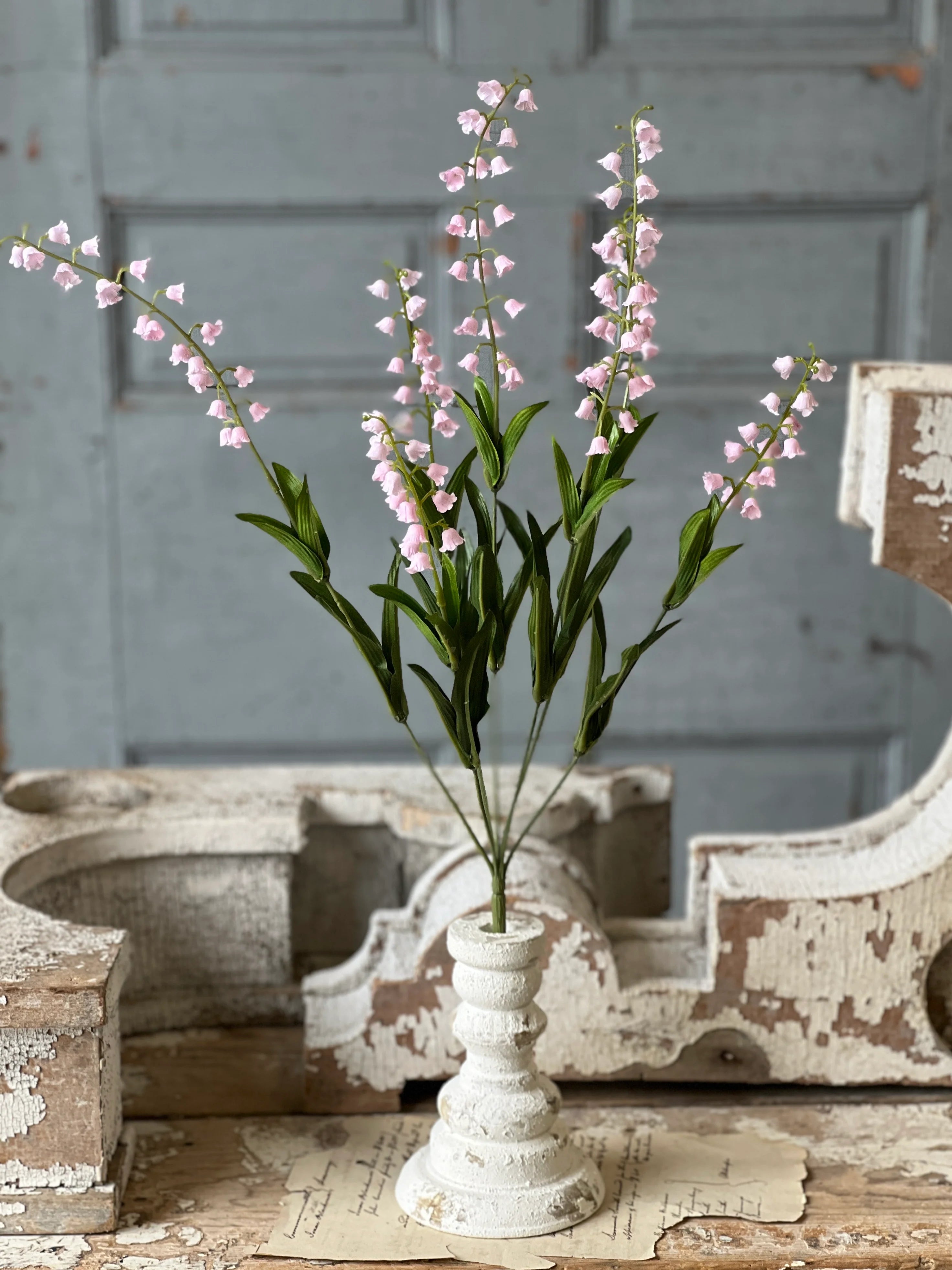 pink lily of the valley flower Pale Pink Lily of the Valley