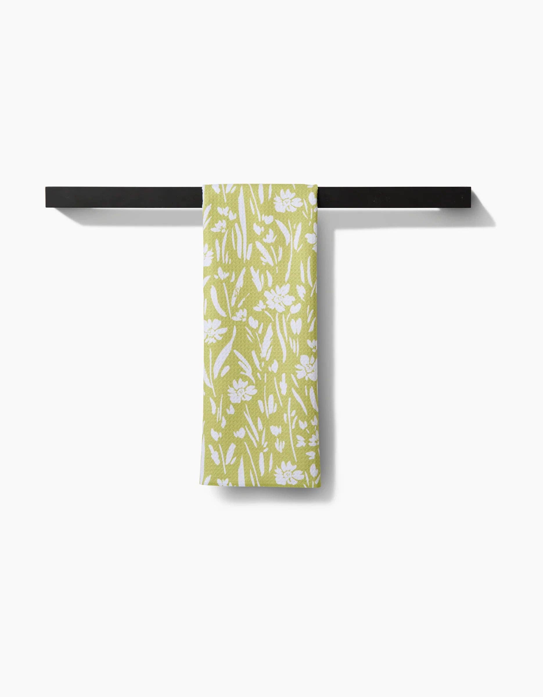 Geometry 'Field of Wildflowers' Kitchen Tea Towel