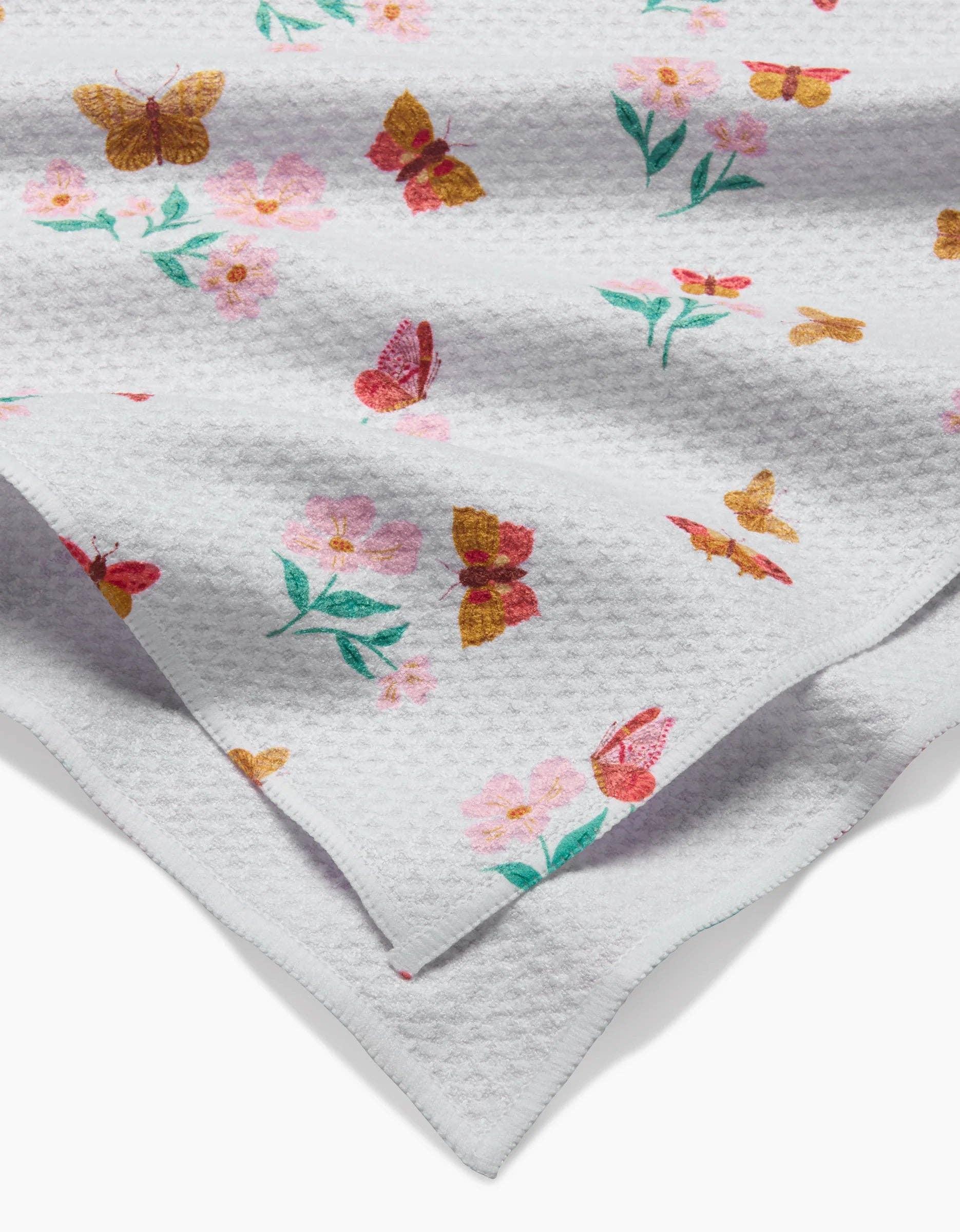 Geometry 'Butterfly Garden' Kitchen Towel