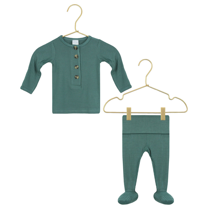 Lou Lou & Co Ribbed Top + Bottoms - "Pierce"