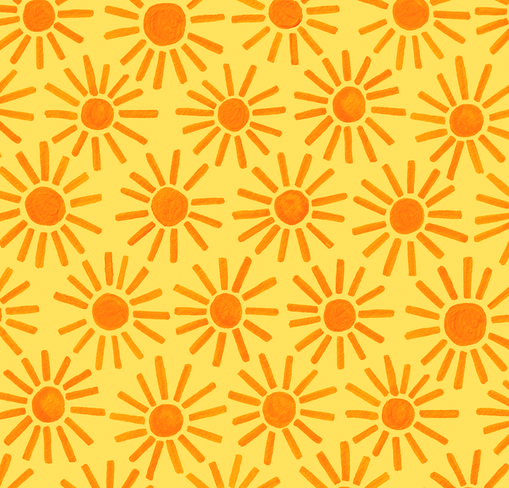 Here Comes the Sun Dog Bandana