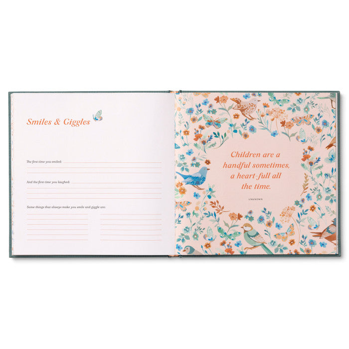 Welcome Baby: A Keepsake Book of Memories and Milestones