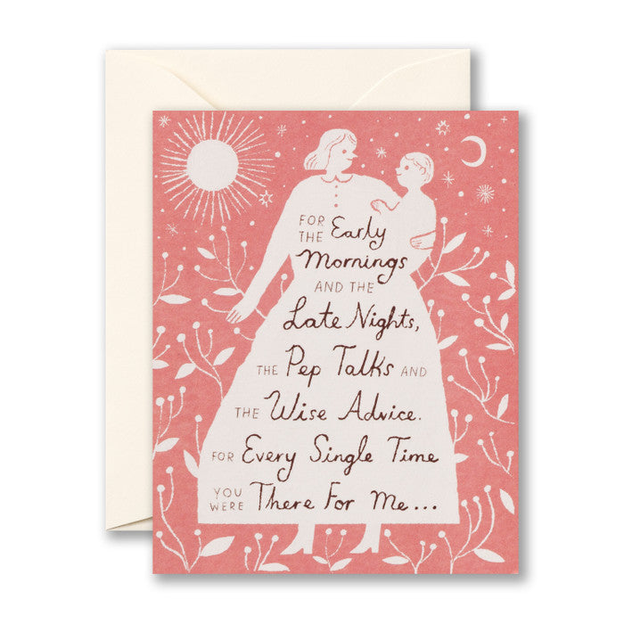 For the early mornings - Mother's Day Card