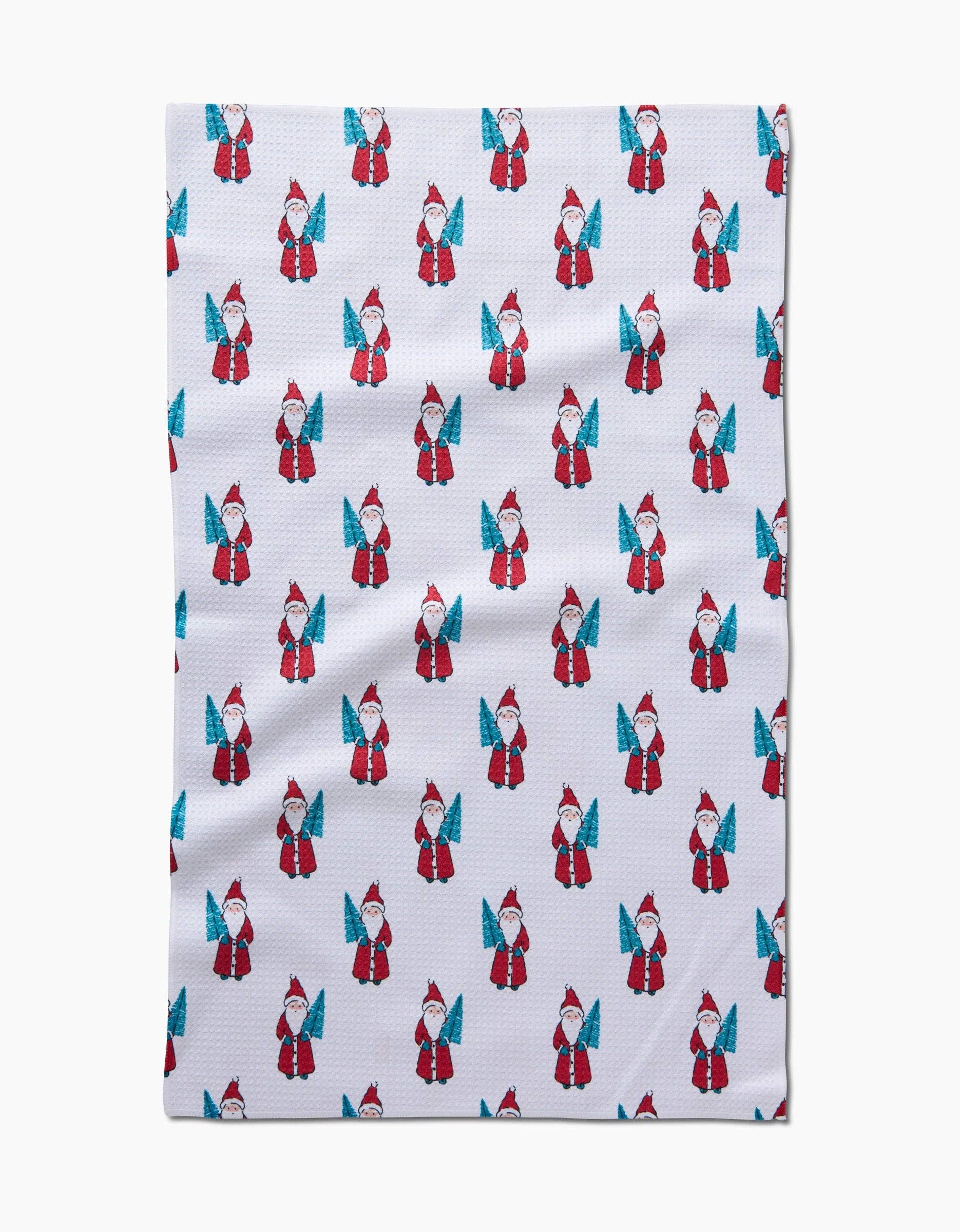 Geometry 'Little Santa' Kitchen Tea Towel