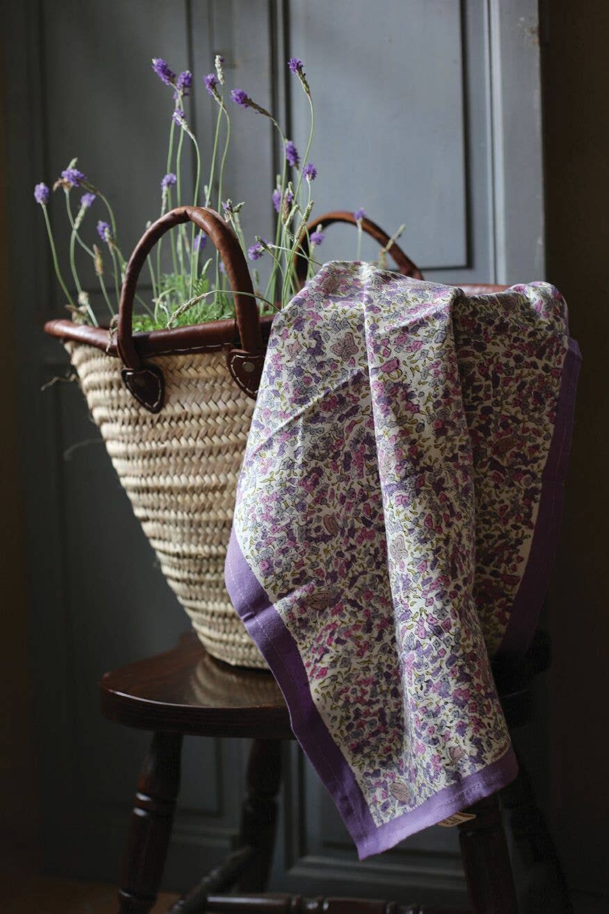 Lavender Purple Tea Towel