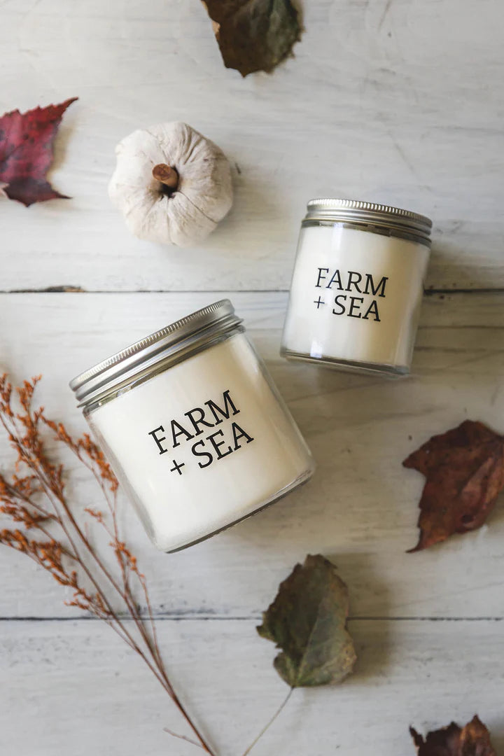 Farm + Sea Candle - Gray Birch