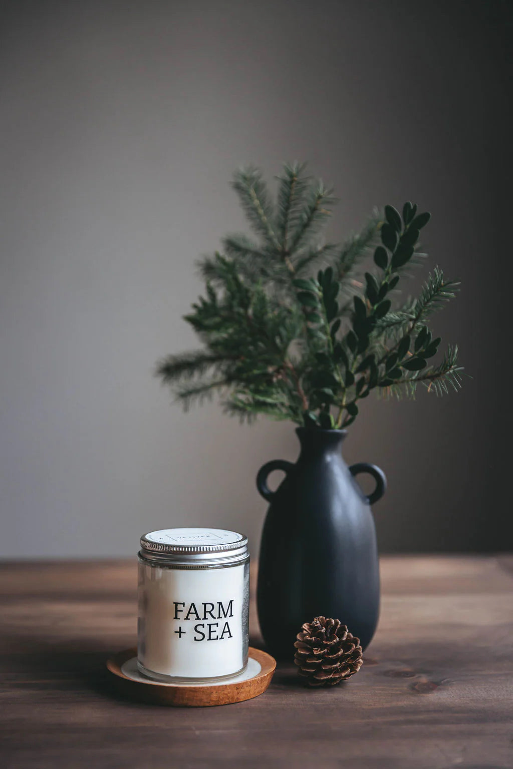 Farm + Sea Candle - Grapefruit + Fir