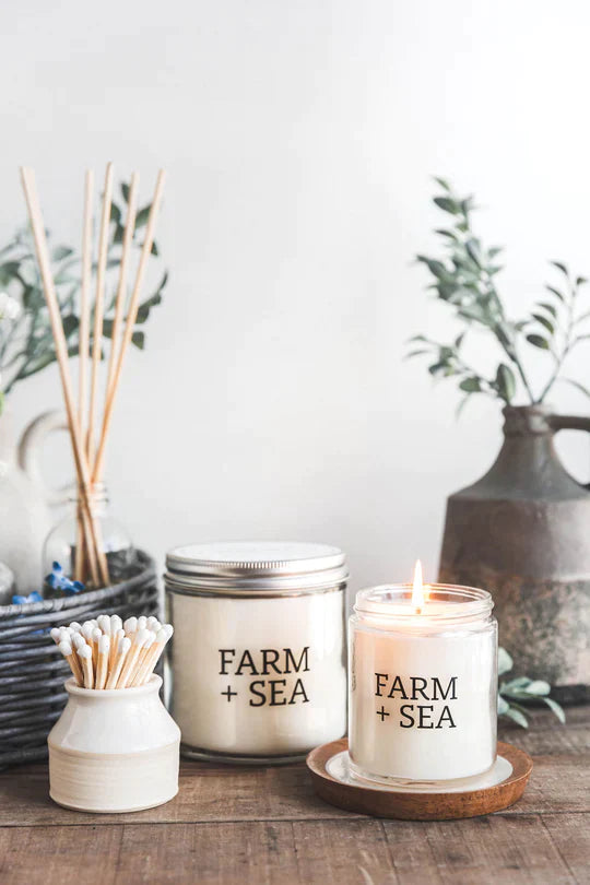 Farm + Sea Candle - Pear + Amber