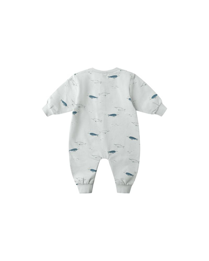 Quincy Mae Relaxed Fleece Jumpsuit | Narwhals