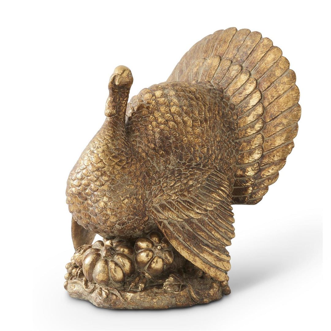 Jumbo Antique Golden Turkey
