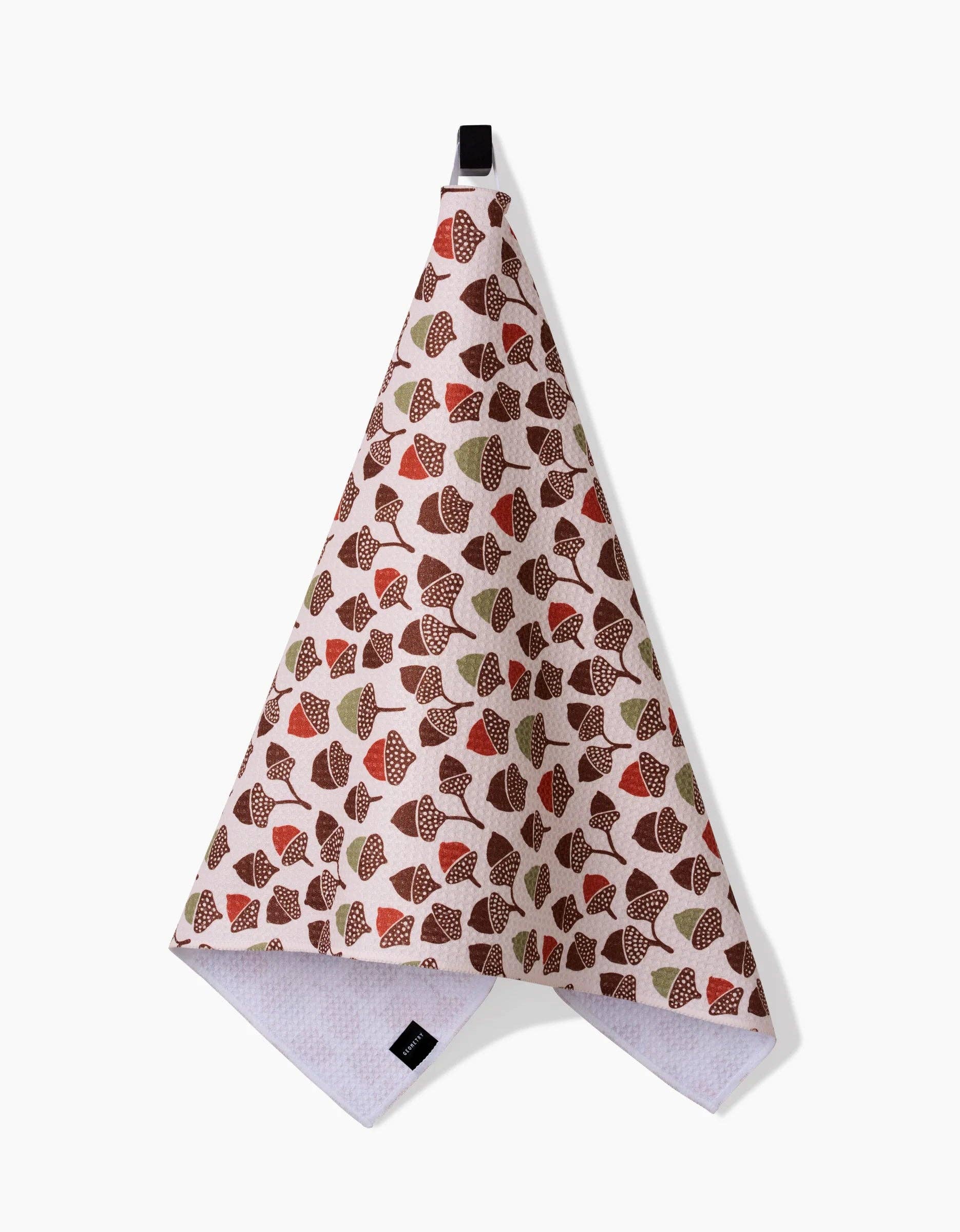 Geometry 'Acorn Abundance' Kitchen Tea Towel