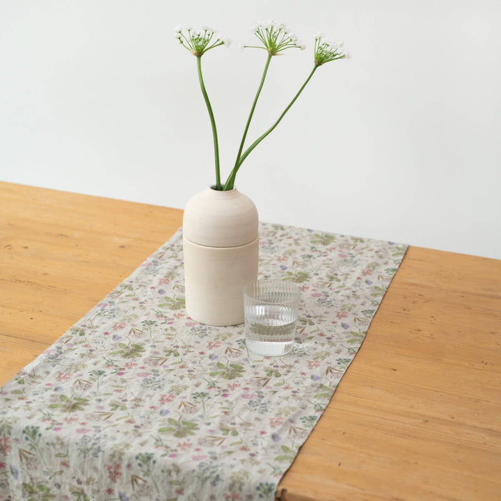 Botany Lightweight Linen Table Runner