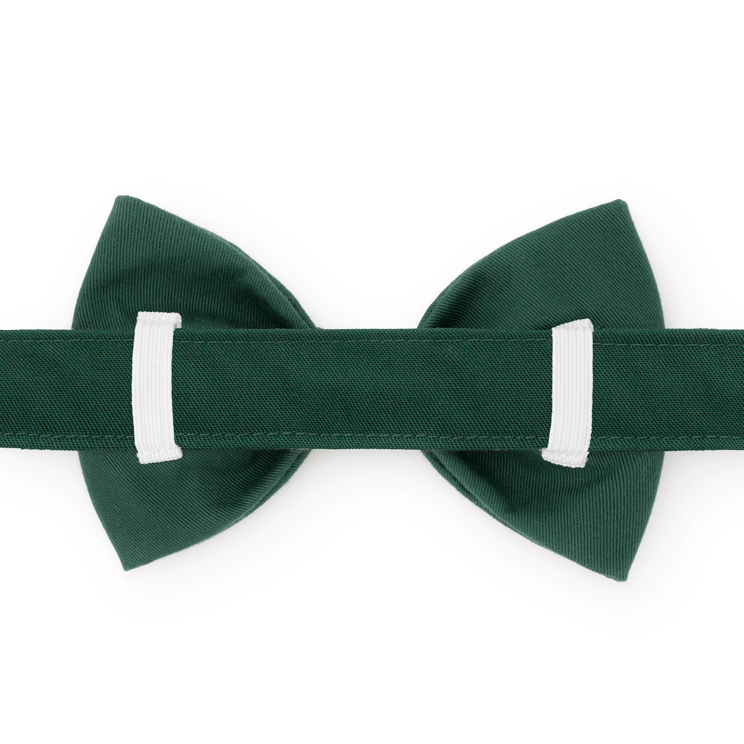 Fall Foliage Embroidered Dog Bow Tie