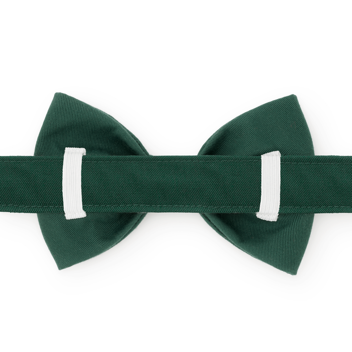 Fall Foliage Embroidered Dog Bow Tie