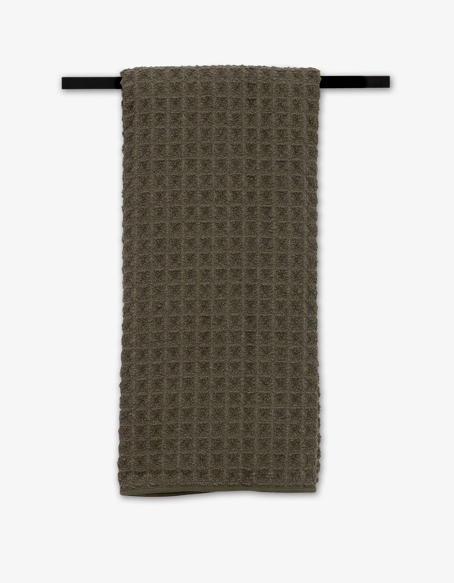 Geometry 'Forest' Waffle Hand Towel