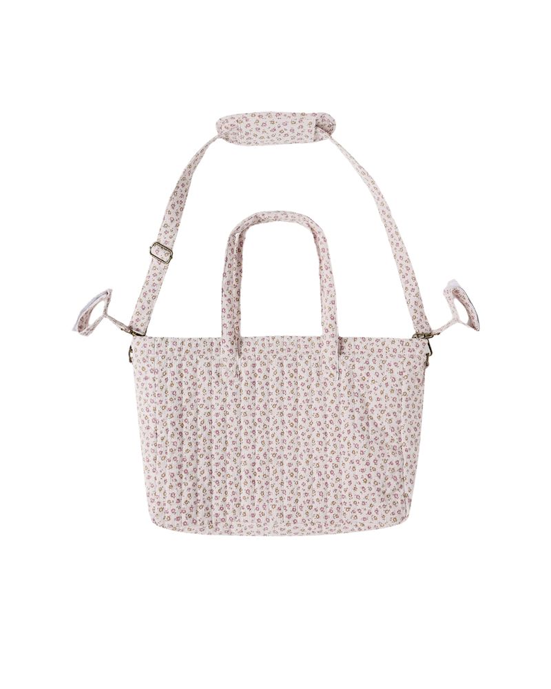 Quincy Mae Diaper Bag + Changing Pad Set || Wildflower