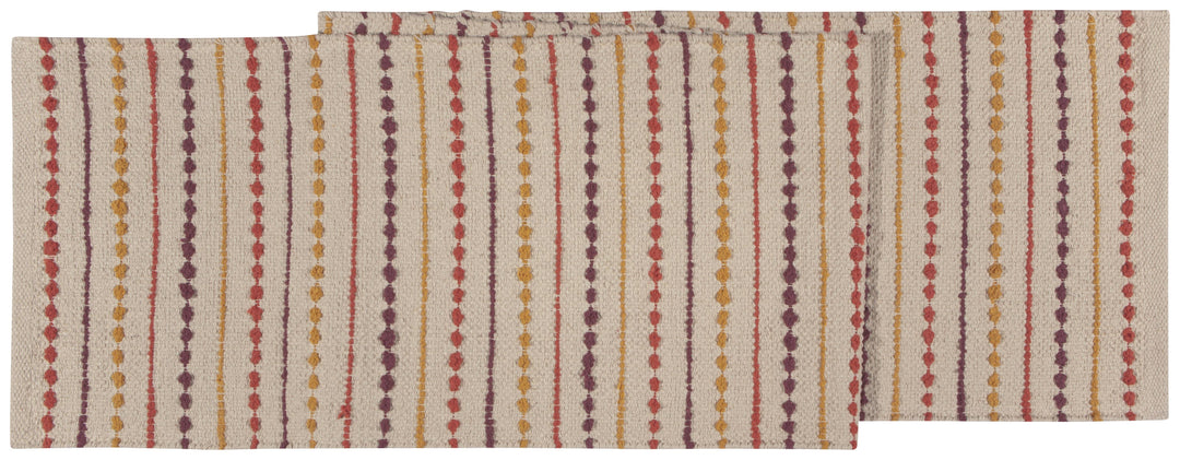 Harvest Striped Table Runner