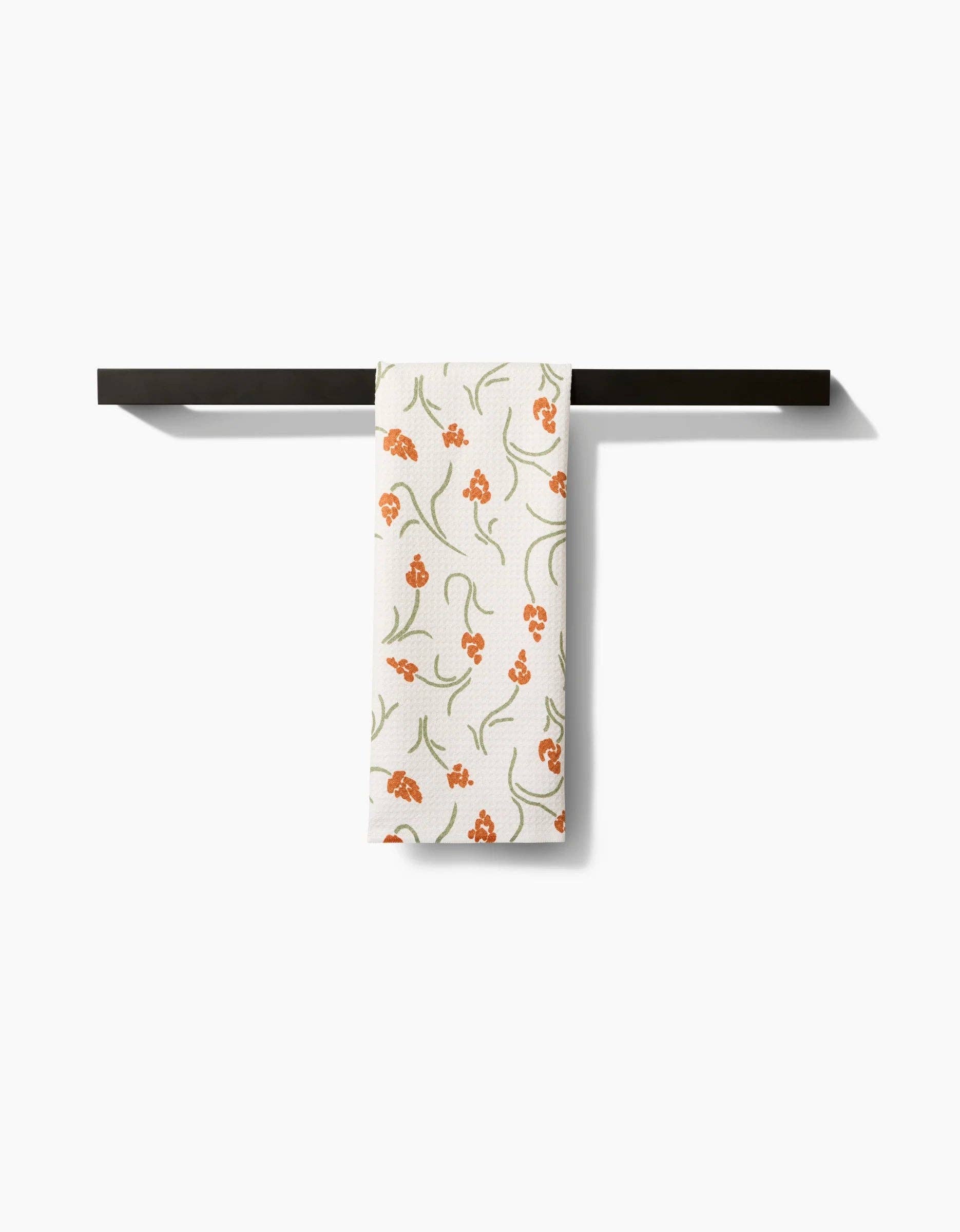 Geometry 'Crayon Floral' Kitchen Tea Towel