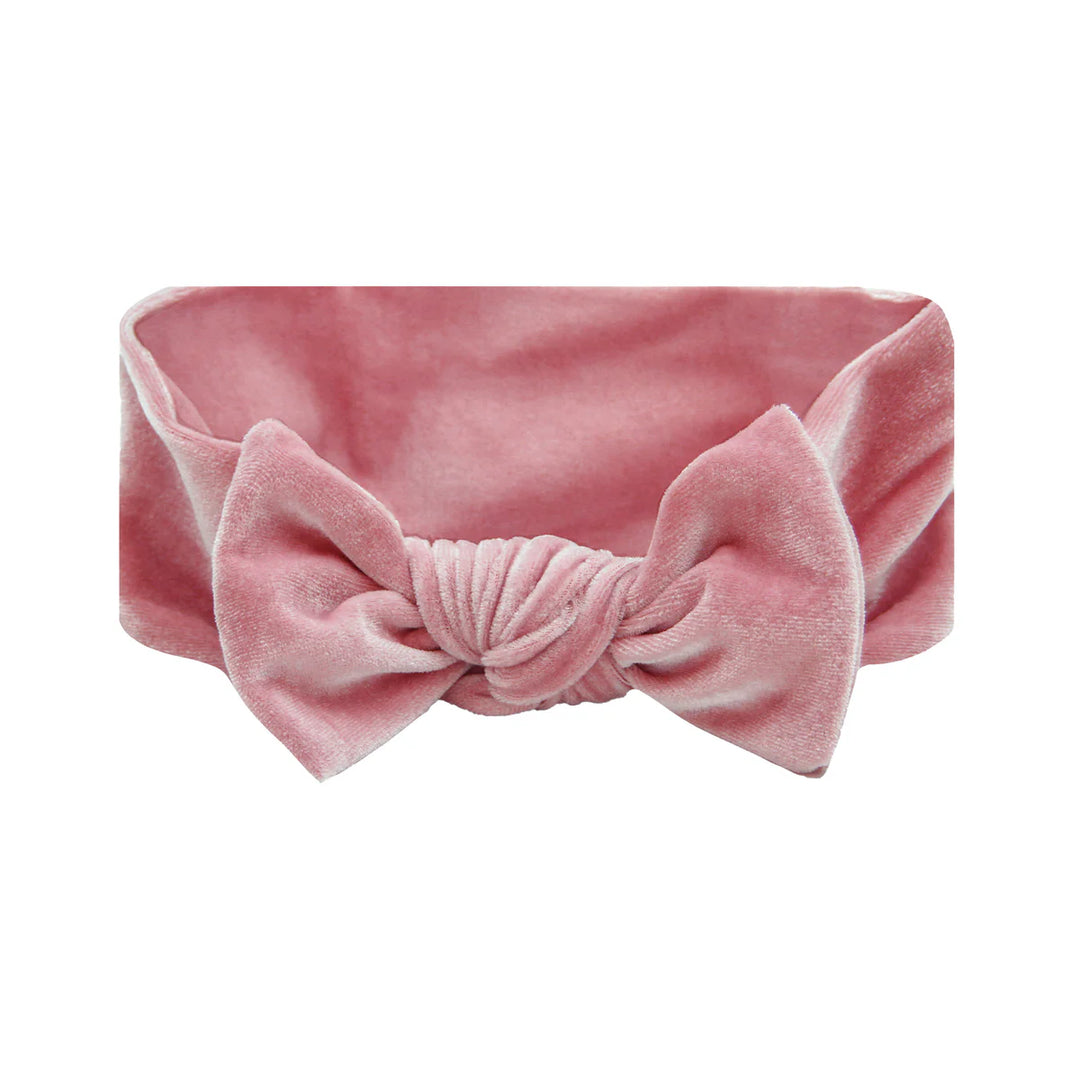 Lou Lou Velvet - Berry Knot Headband