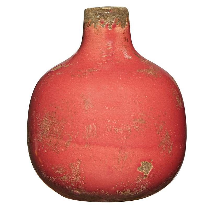 Red Mini Vase