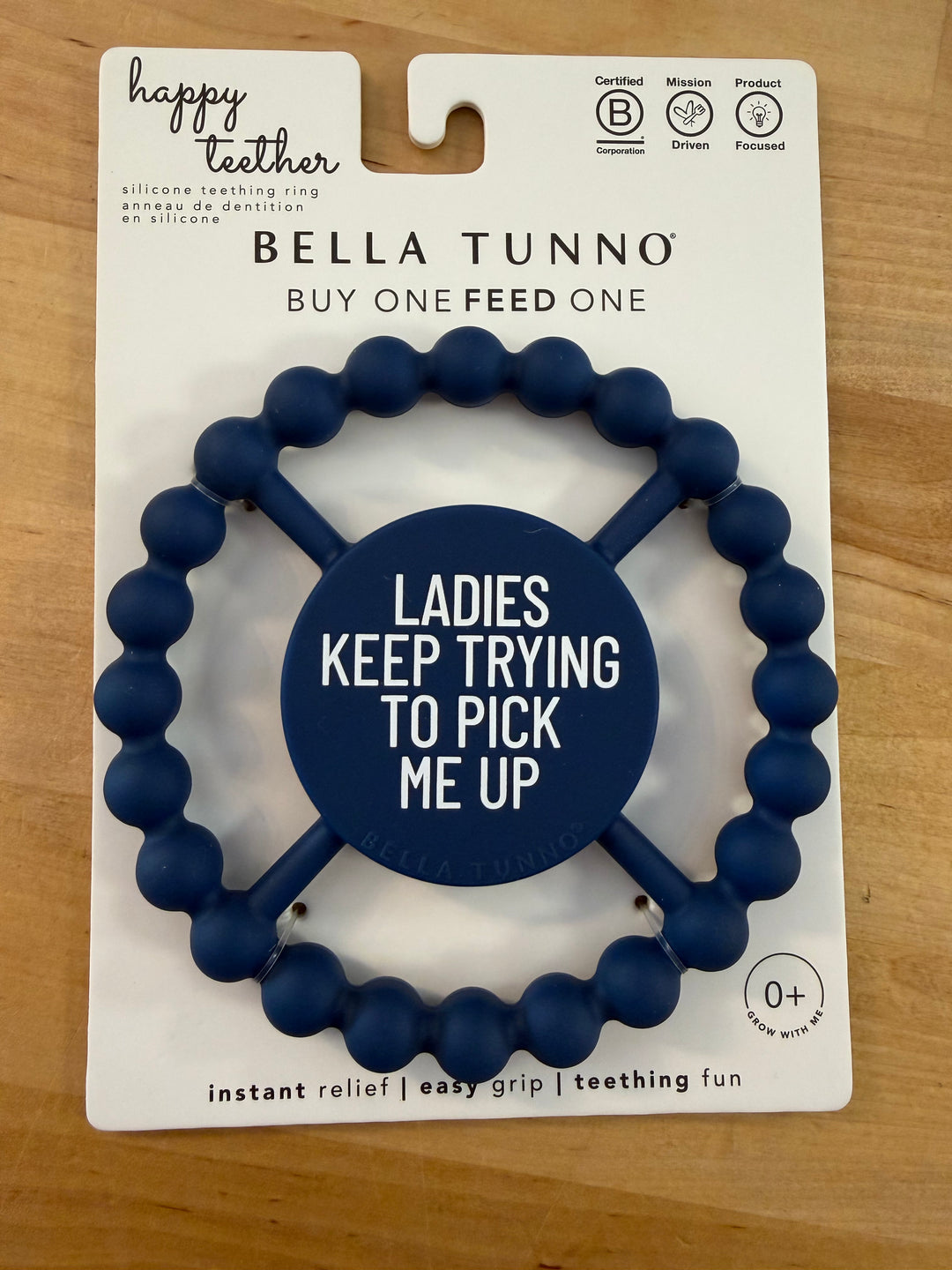 Bella Tunno 'Ladies Keep Trying to Pick Me Up' Happy Teether