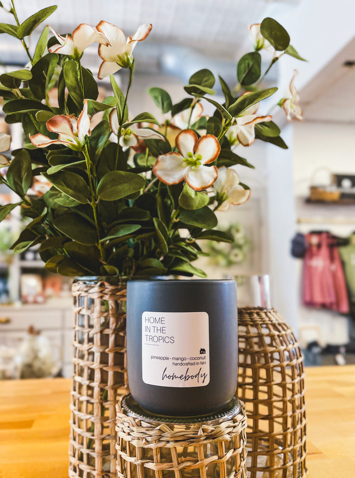 Home in the Tropics Ceramic Candle