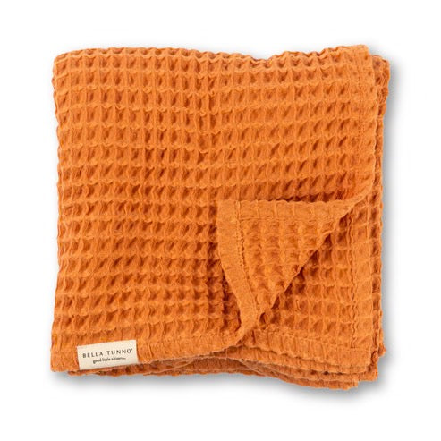 Bella Tunno Waffle Baby Blanket Pumpkin