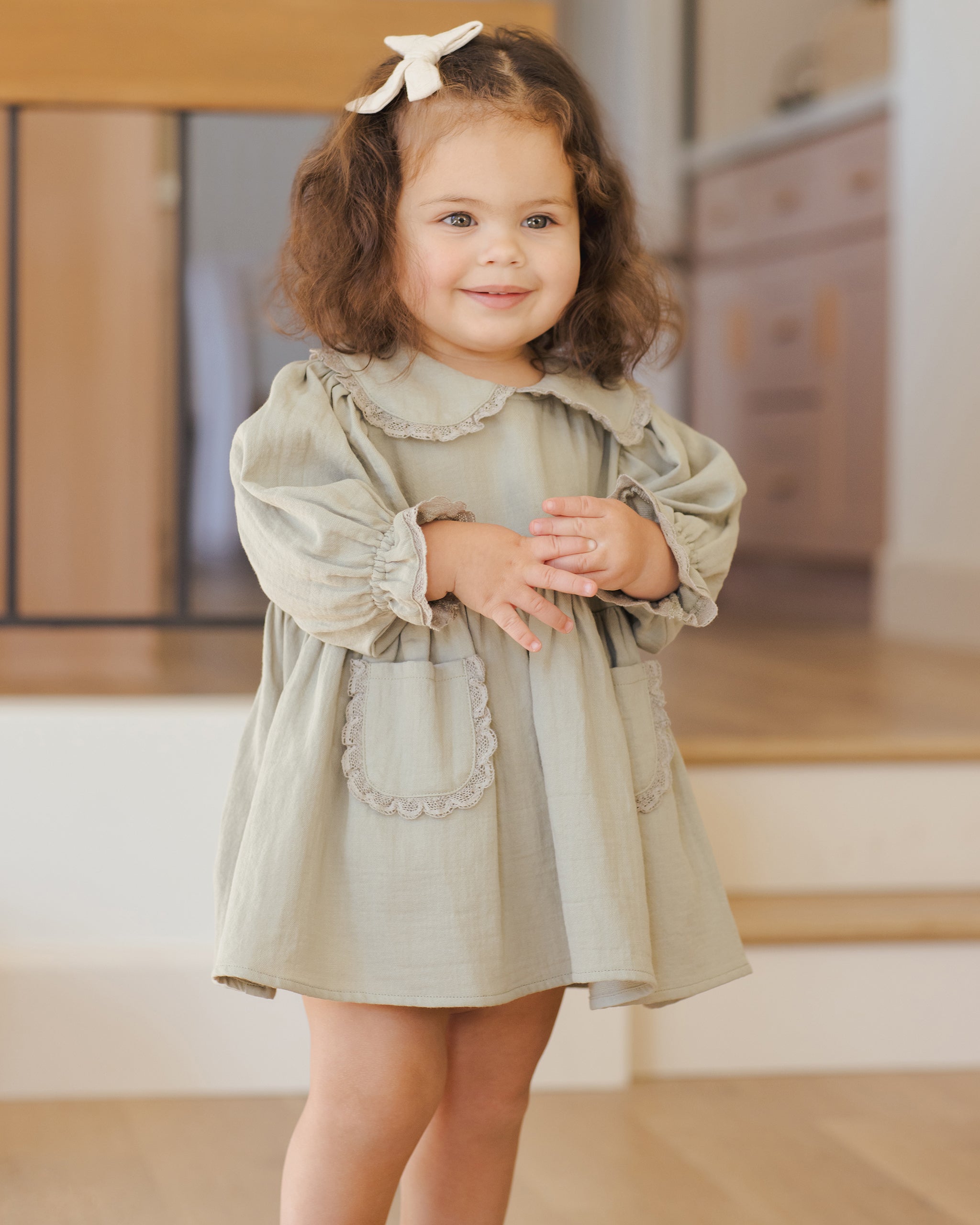 Quincy Mae Marisol Dress || Fern