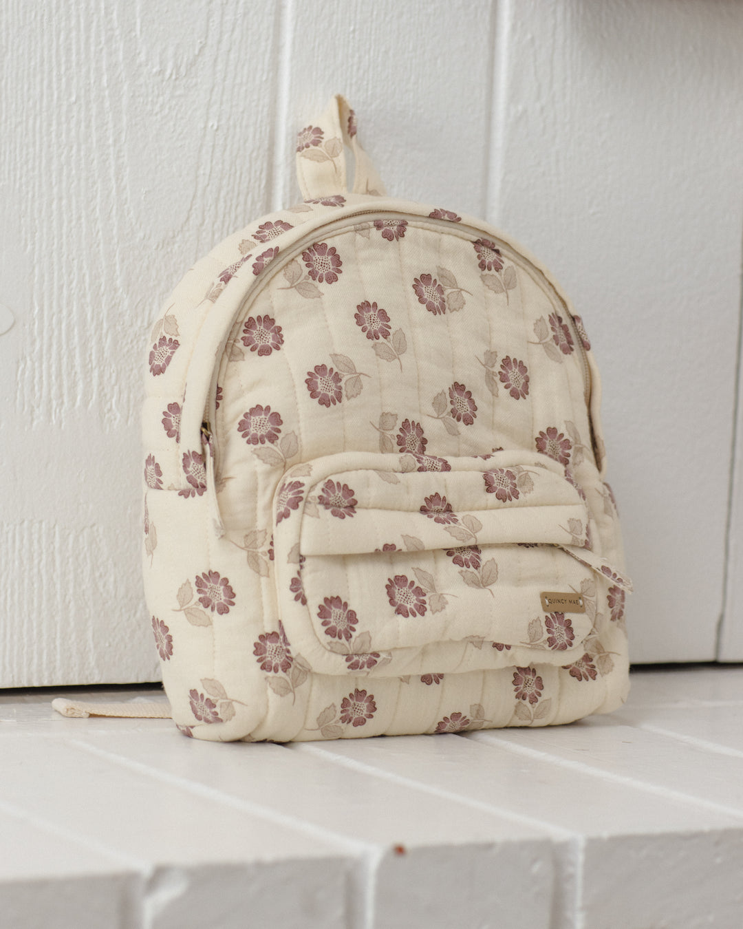 Quincy Mae Mini Backpack || Fall Floral