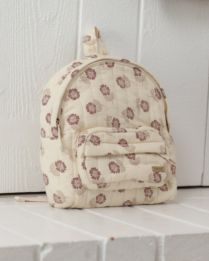 Quincy Mae Mini Backpack || Fall Floral
