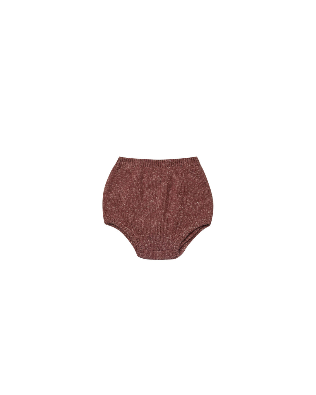 Quincy Mae knit bloomer || heathered plum