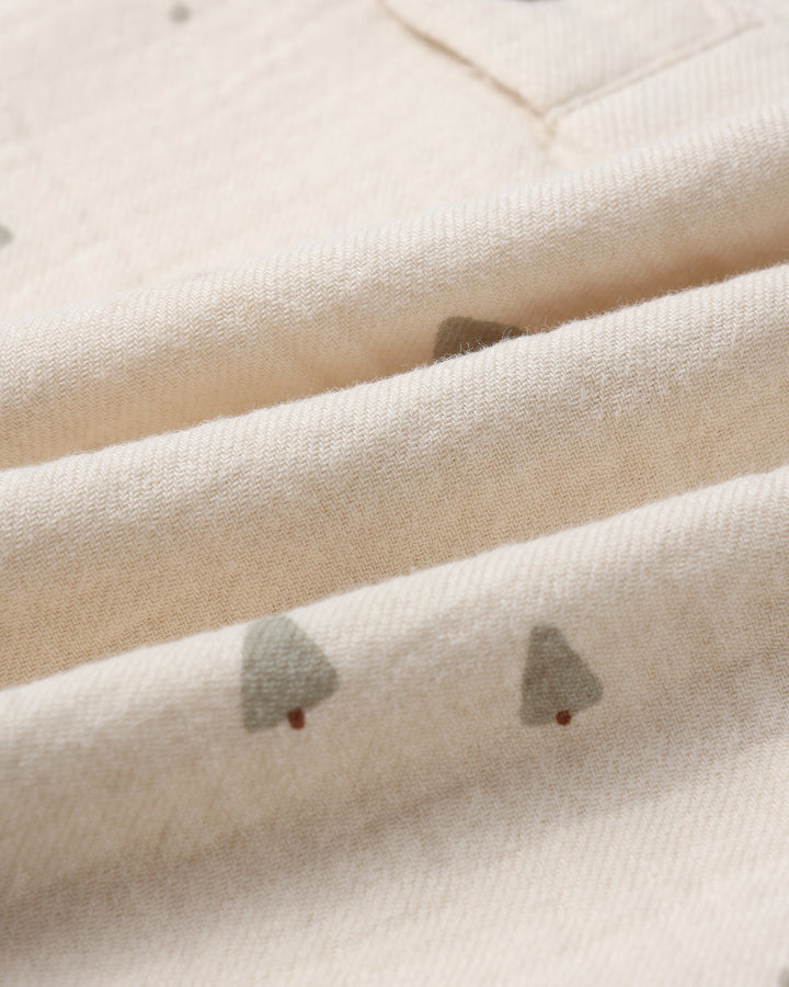 Quincy Mae Woven Jumpsuit || Trees