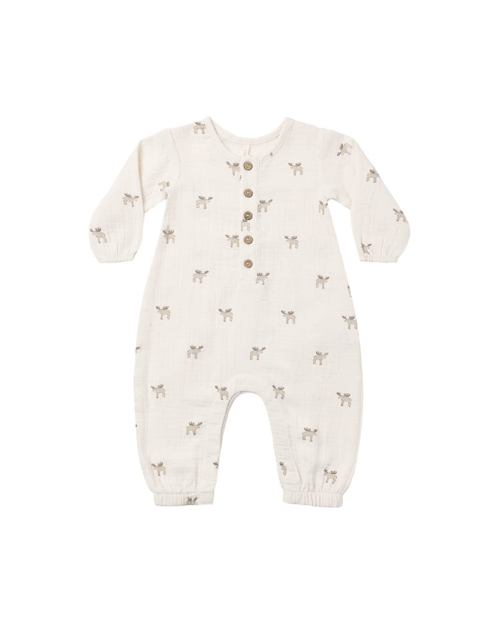 Quincy Mae Woven Jumpsuit || Moose