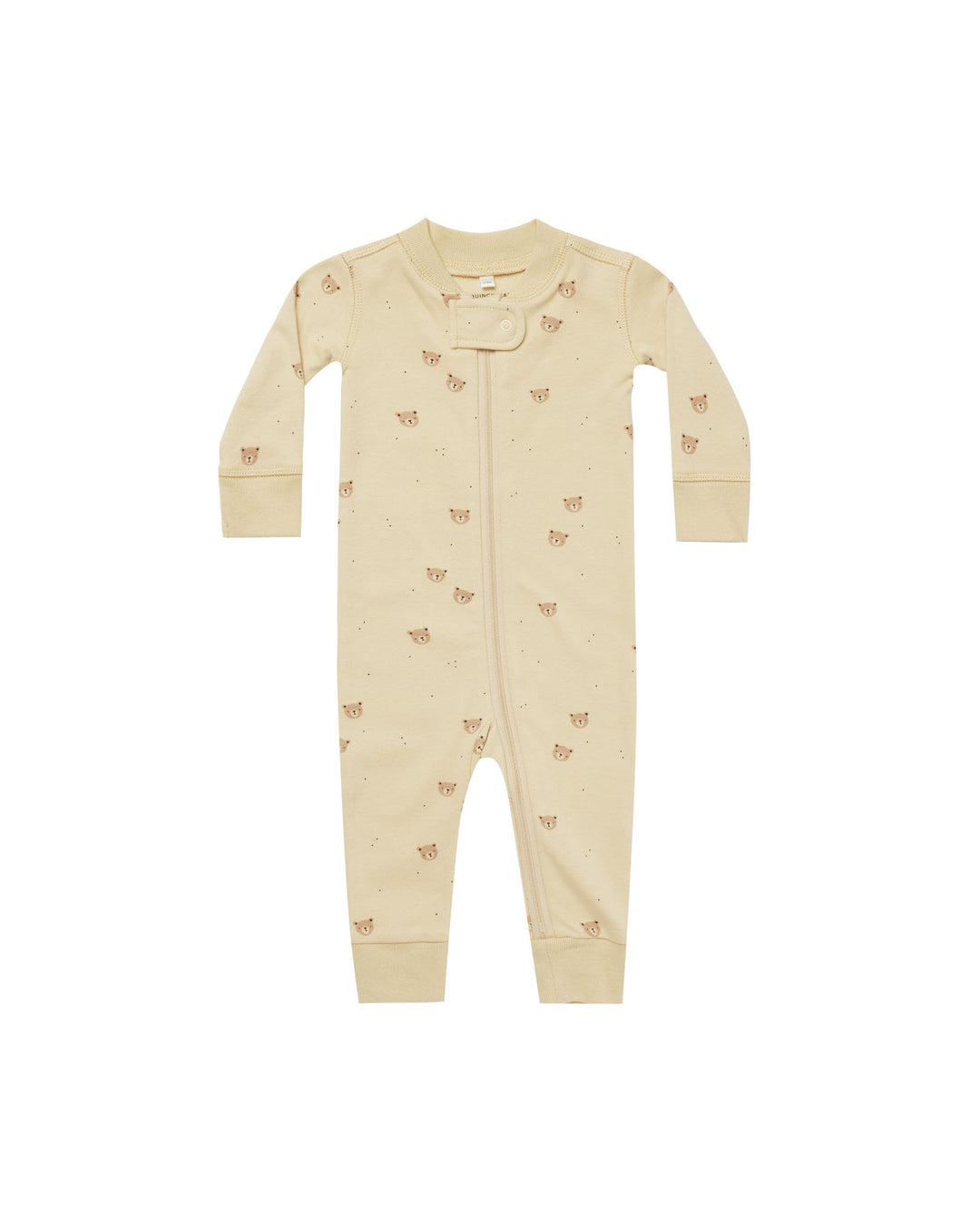 Quincy Mae zip longsleeve sleeper || bears
