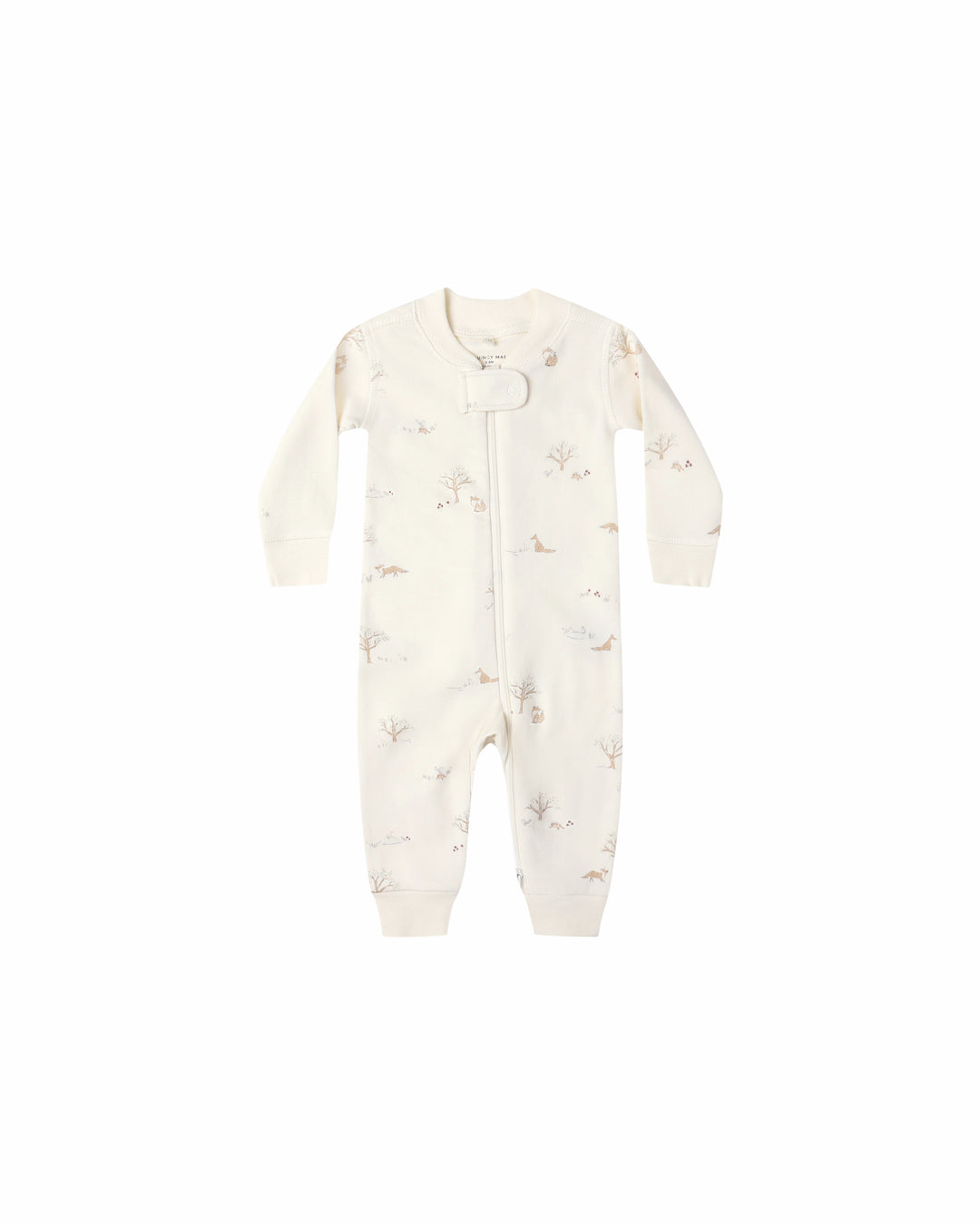 Quincy Mae Zip Long Sleeve Sleeper || Fox Land