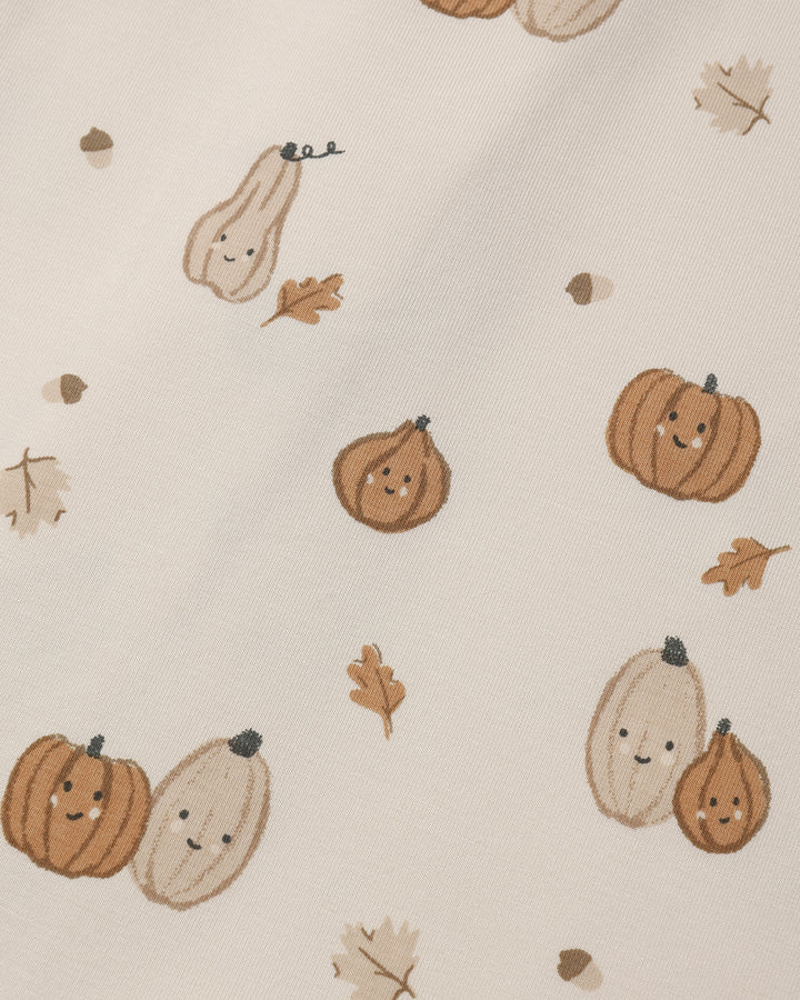 Quincy Mae Bamboo Zip Footie || Harvest Friends
