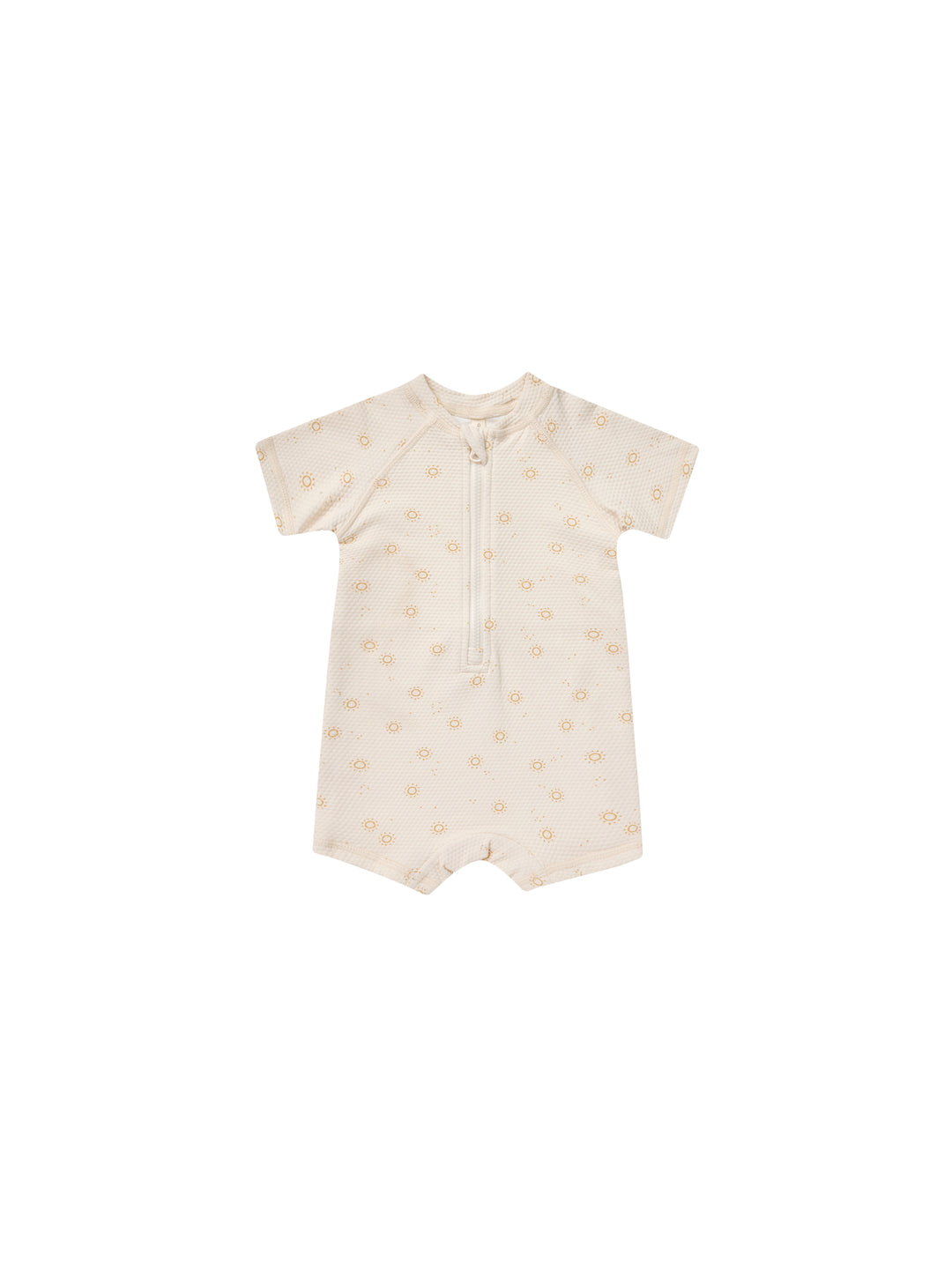 Quincy Mae zip rashguard one-piece || suns