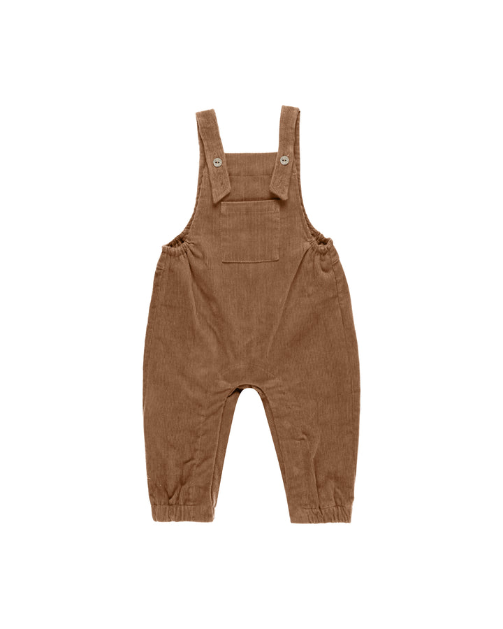 Quincy Mae Corduroy Baby Overalls ||  Cinnamon