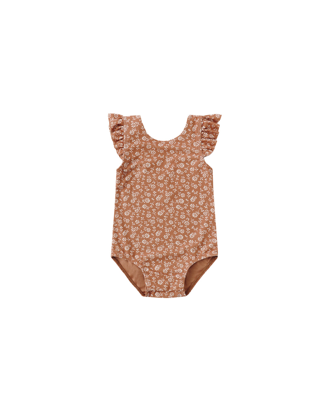 Quincy Mae Scoop Back One-Piece Swimsuit || Poppy Floral