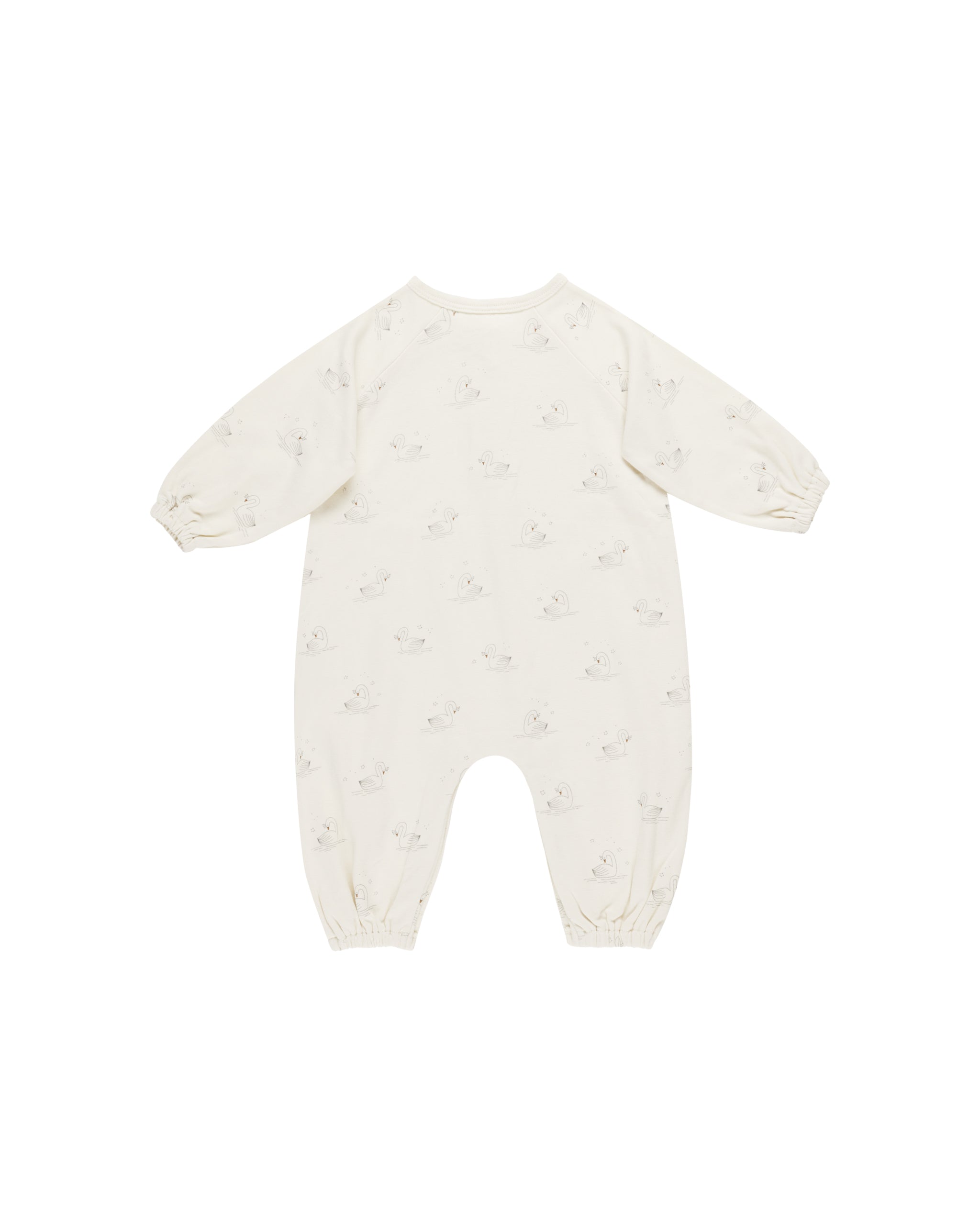 Quincy Mae Henley Bubble Jumpsuit || Swans