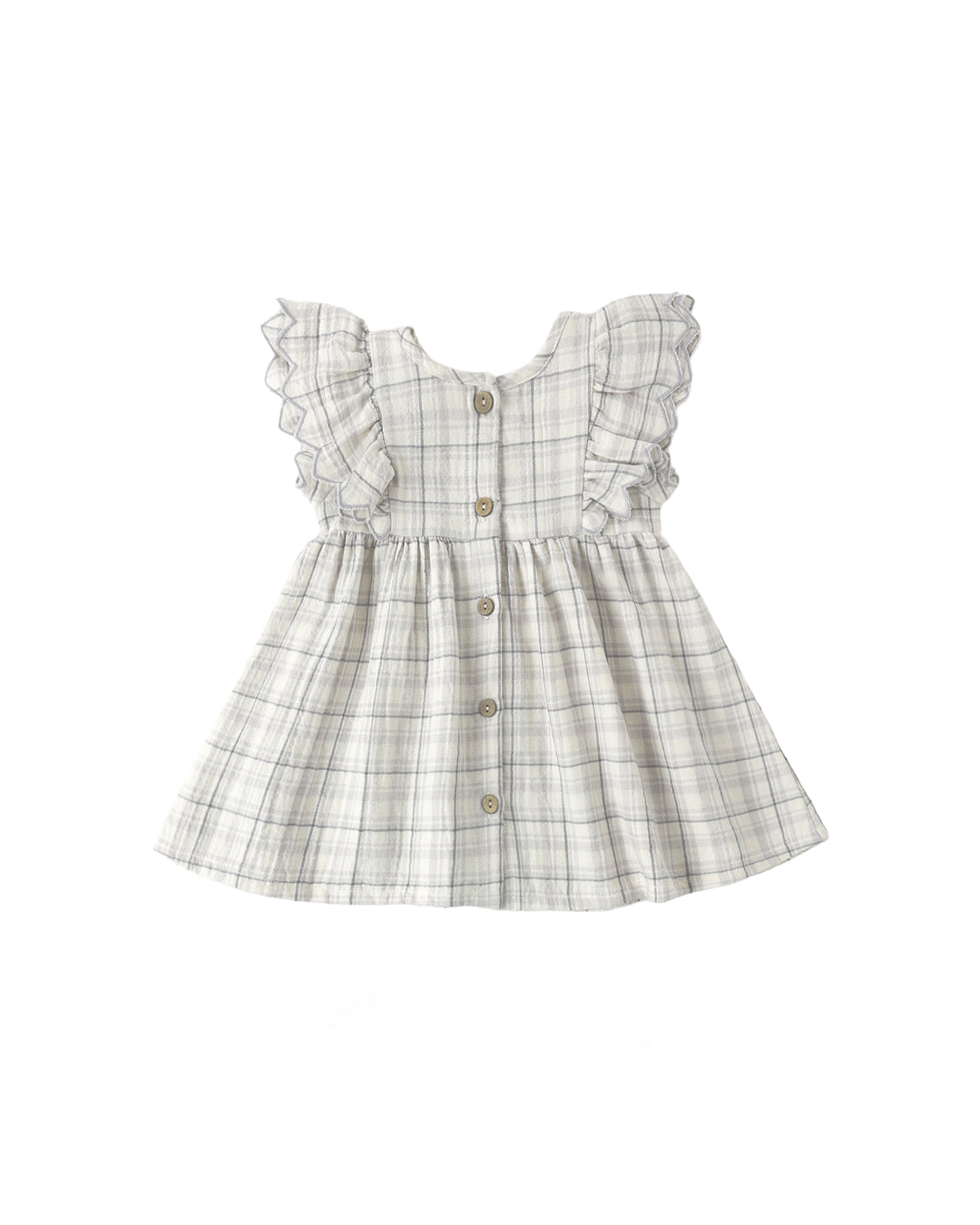Quincy Mae Alina Dress || Blue Plaid