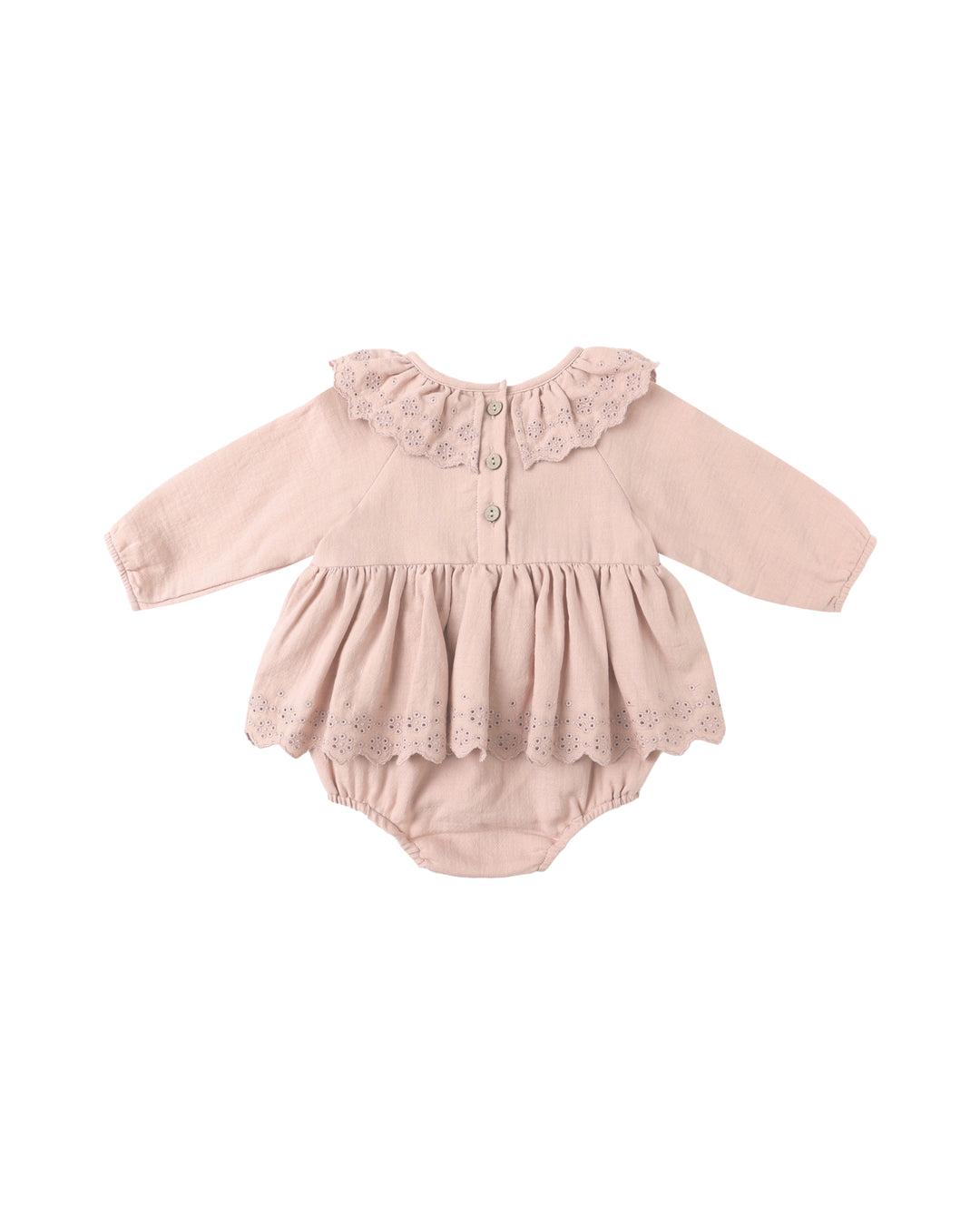 Quincy Mae Thalia Romper || Rose
