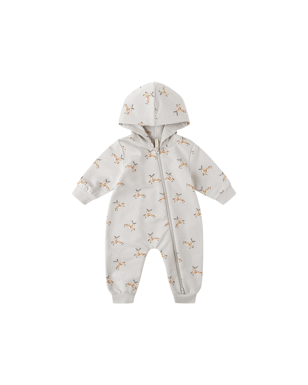 Quincy Mae Hooded Jumpsuit ||Reindeer