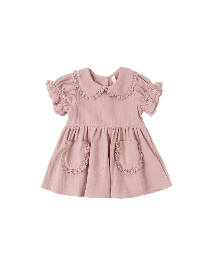 Quincy Mae Marisol Dress || Mauve