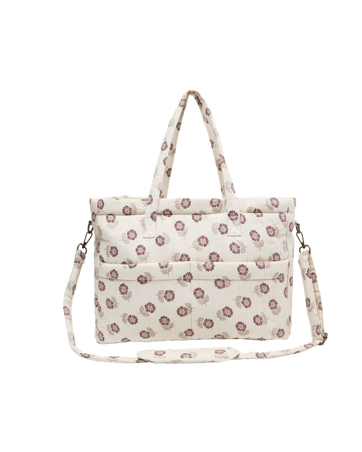 Quincy Mae Diaper Bag + Changing Pad Set || Fall Floral