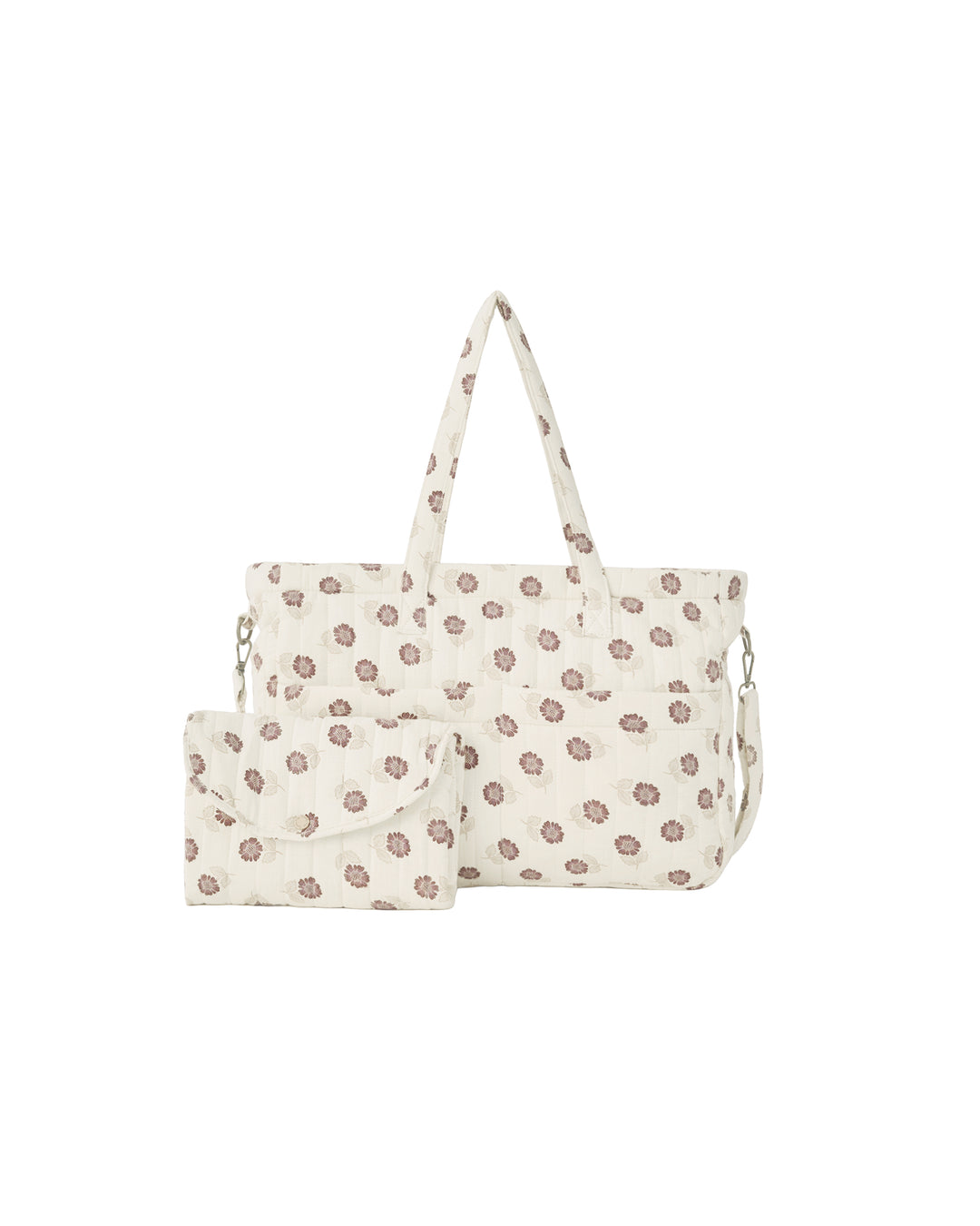 Quincy Mae Diaper Bag + Changing Pad Set || Fall Floral