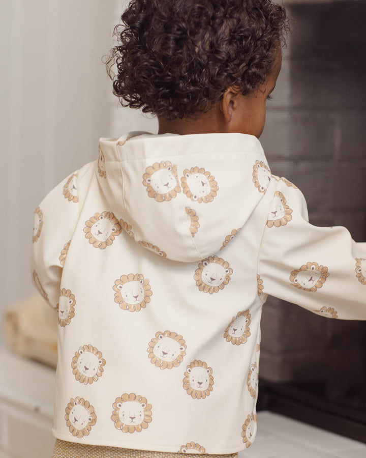 Quincy Mae Rain Coat || Lions