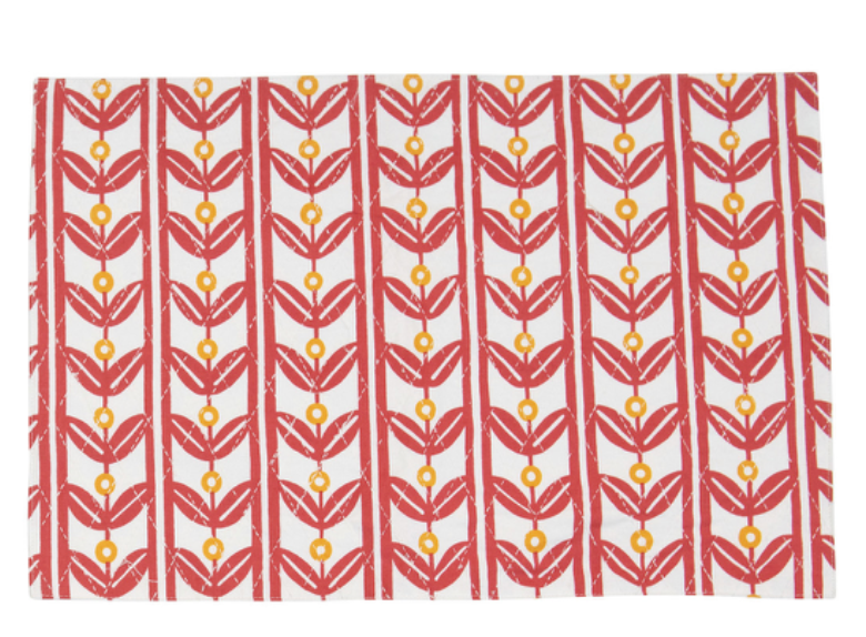 Cotton Printed Placemat, 4 Styles