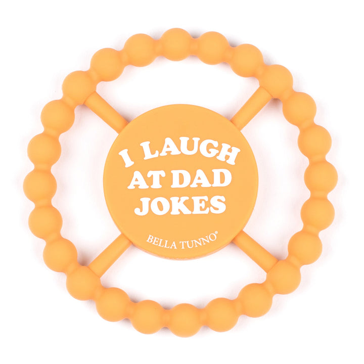 Bella Tunno 'I Laugh at Dad Jokes' Happy Teether